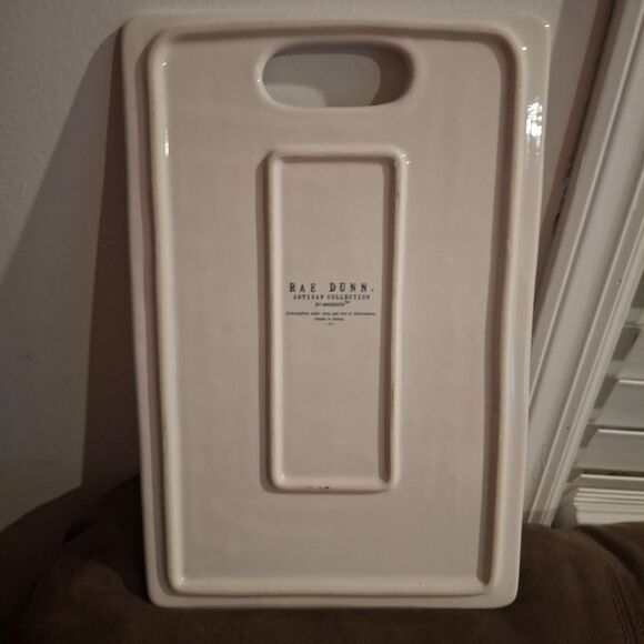 Rae Dunn CHEESE Charcuterie Serving Board Platter - Picture 3 of 3